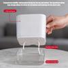 Maceta Auto-Riego Cuadrada con Depósito de Agua Cuerda Mecha Maceta Moderna para Interior Escritorio Decoración del Hogar