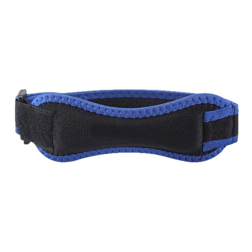 

Protector Adjustable Knee Brace Breathable Elastic Design Patella Band Shock Absorption Knee Pad Running синій