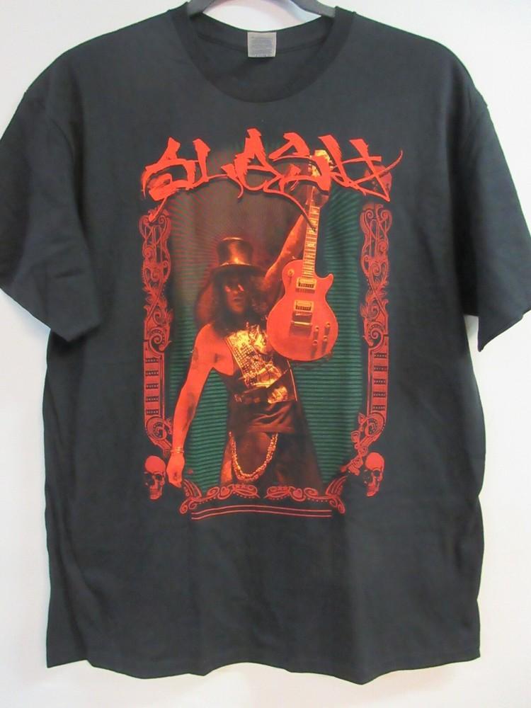 

SLASH OFFICIAL MERCH GUITAR RAISED BAND CONCERT MUSIC EXTRA LARGE Unisex T-Shirt L