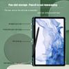 For Samsung Galaxy Tab S9 S8 11 Inch Transparent Case Stand Funda Cover for Samsung Galaxy Tab S9 S8 S7 Plus FE 12.4 Pencil Holder Cases