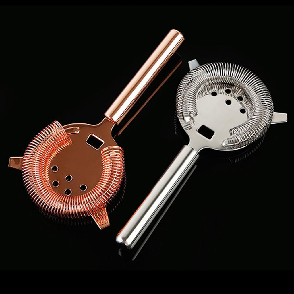 Cocktail Bar Strainer Stainless Steel Commercial Supplies silvery