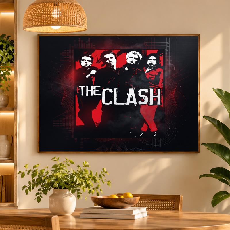 5D Diamond Painting The Clash DIY Full Drill Diamond Art Kit Home Decoration