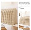 Elastic Upholstered Headboard Cover - Soft, Dustproof & Thickened Protector for Solid Wood Headboards