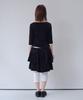 Ohesio Shirring Midi Banding Skirt, Black