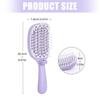 Hollow Volumizing Hair Comb With Foldable Auto Cleaning For Smoothing And Highly Crown Desiging