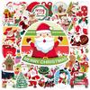 50 Cute Waterproof Christmas Stickers for Suitcases, Notebooks & DIY Projects