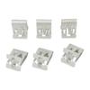 Parts Retainer Clip Replacement Silver Vehicle 10pcs/kit