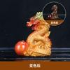 Resin Color Changing Tea Pet Small Ornament Lucky Animal Dragon Sculpture Creative Play Mini Tea Set Accessories, Boutique , 1Pc