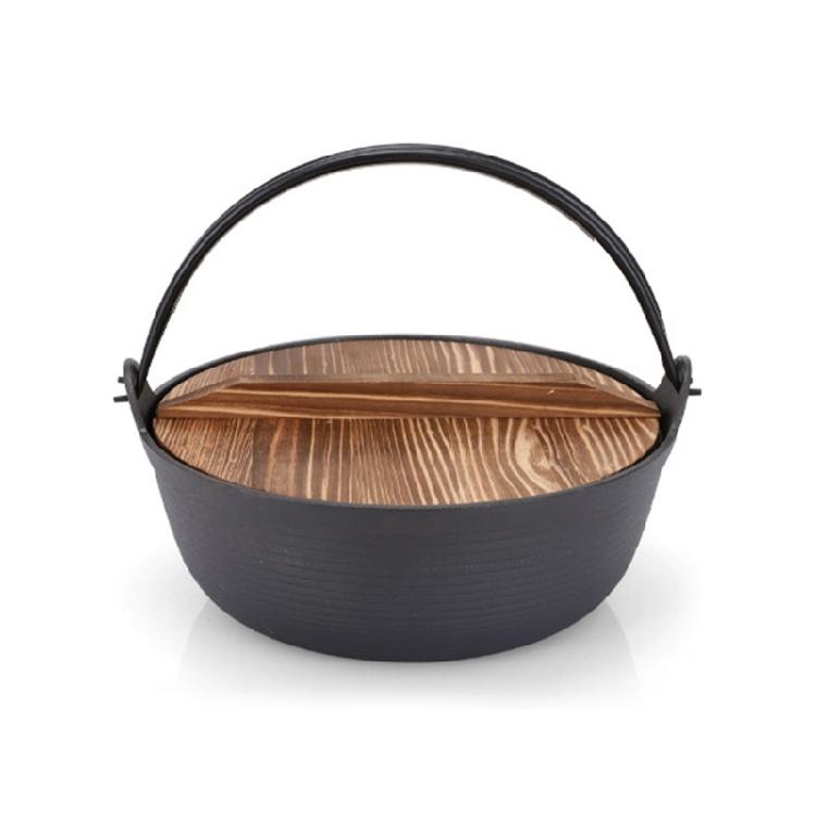 Gjutjärnsgrytor Hängande Soppgrytor Camping Matlagningsgrytor Utomhus Tillbehör