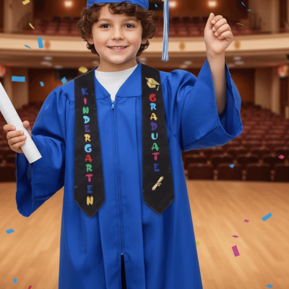 Smooth Satin Shawl Belt Tear-resistant Graduation Honor Stole  Preschool