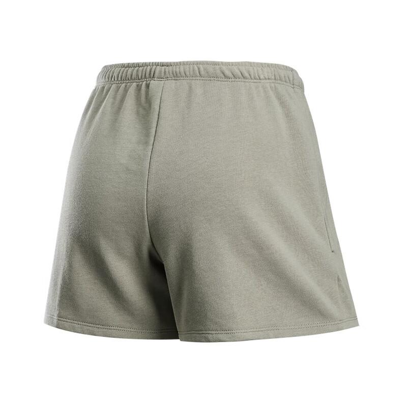 Nike Solid Color Elastic Waist Breathable Versatile Casual Shorts Women Shorts Khaki HF6941-320