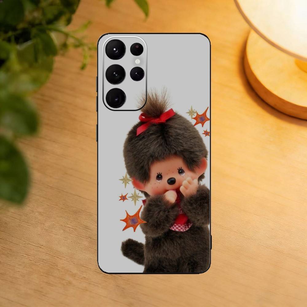 

Cute M-monch-hichis Phone Case For Samsung S25,S24,S21,S22,S23,S30,Ultra,S20,Plus,Fe,Lite Black Shell Samsung S30Ultra5G