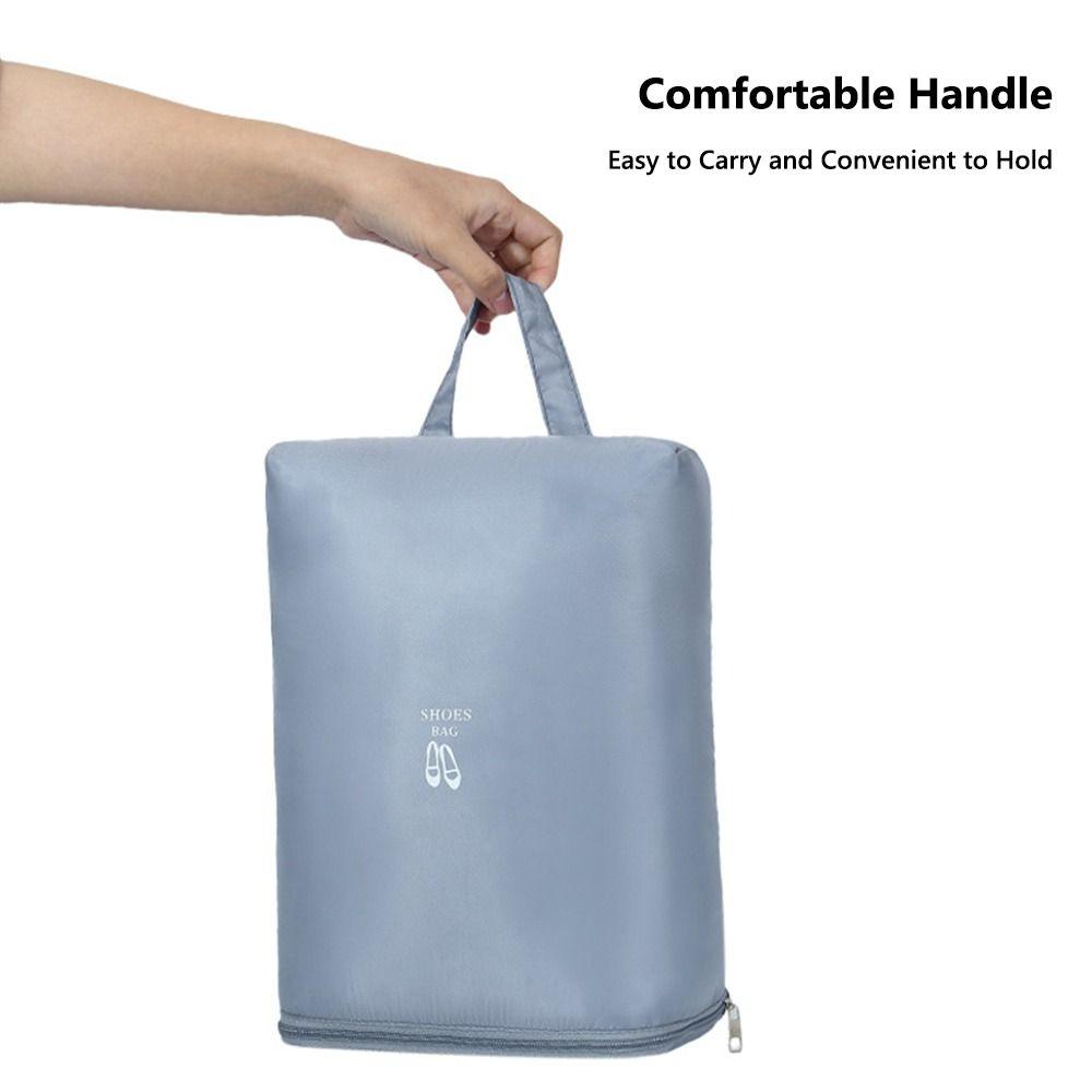 Waterproof Shoe Storage Bag Large Capacity Dustproof Organizer  for Travel Storage Solution