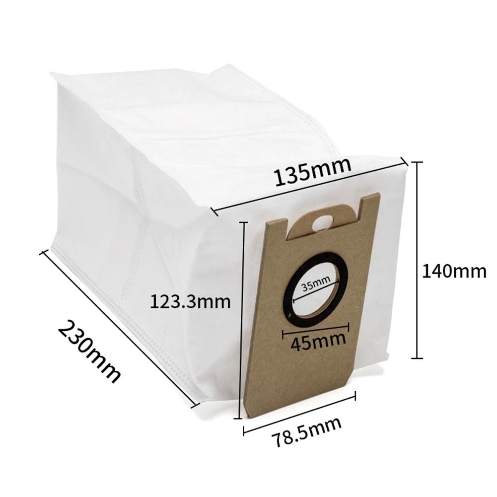 Dust Bag Replacement Set for BObsweep Dustin and For Orbi Vacuum Cleaners