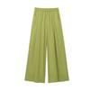 Spring New Arrival European And American Style Casual Suit - Loose Fit Shirt With Wide Leg Pants For Effortless Spring/Summer Style