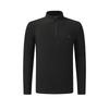 Fila Golf Series Fashion Simple Casual Sports Training Classic Versatile Long Sleeve T-Shirt Men Tops Deep-Black A11M545218FBK