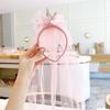 Children's Shiny Ice Crown, Veil Headgear, Princess Elsa Crown Headband Headgear Birthday Dress Accessories