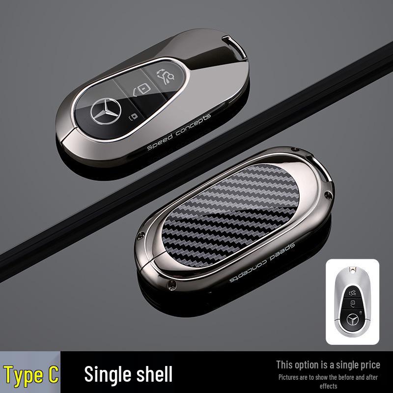 Protective Cover for Mercedes C-Class GLA E260 W204 SLK Old Model Key Shell Remote