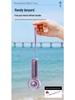 New Compact Mecha Style Transparent Handheld Fan - Portable Pocket Fan with High Wind Power for Commuting
