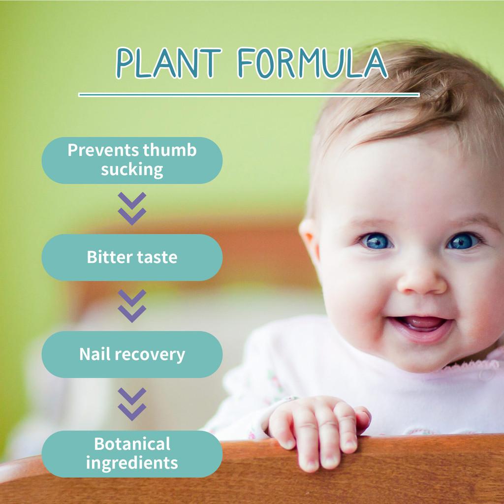 Wiieey Odpuzovač hořké chuti pro děti 10ml Účinný roztok proti kousání prstů