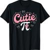 Cutie Pi Coquette Bow Women Kids Toddler Math Teacher Day T Shirt
