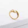 BF CLUB Silver Color  Gold Dragon Lines Ring For Women Fine Jewelry Finger Adjustable Open Vintage Ring For Party Birthday Gift