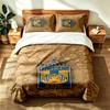 Tigres UANL (14) 3pc set suitable for master bedrooms soft and comfortable an ideal gift for family and friends Includes one duvet cover and two pillo