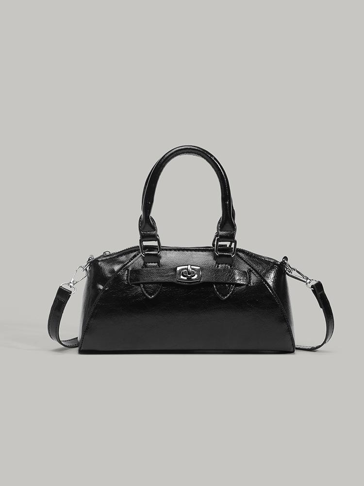 

Premium sense bag women s new niche simple and versatile portable shell bag commuter shoulder cross hand bag чёрный