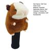 Guinea Pig Golf Club Headcover Plush Animal Wood Driver Head Protector Cover Golf Accessories Men Women Golfer Gift