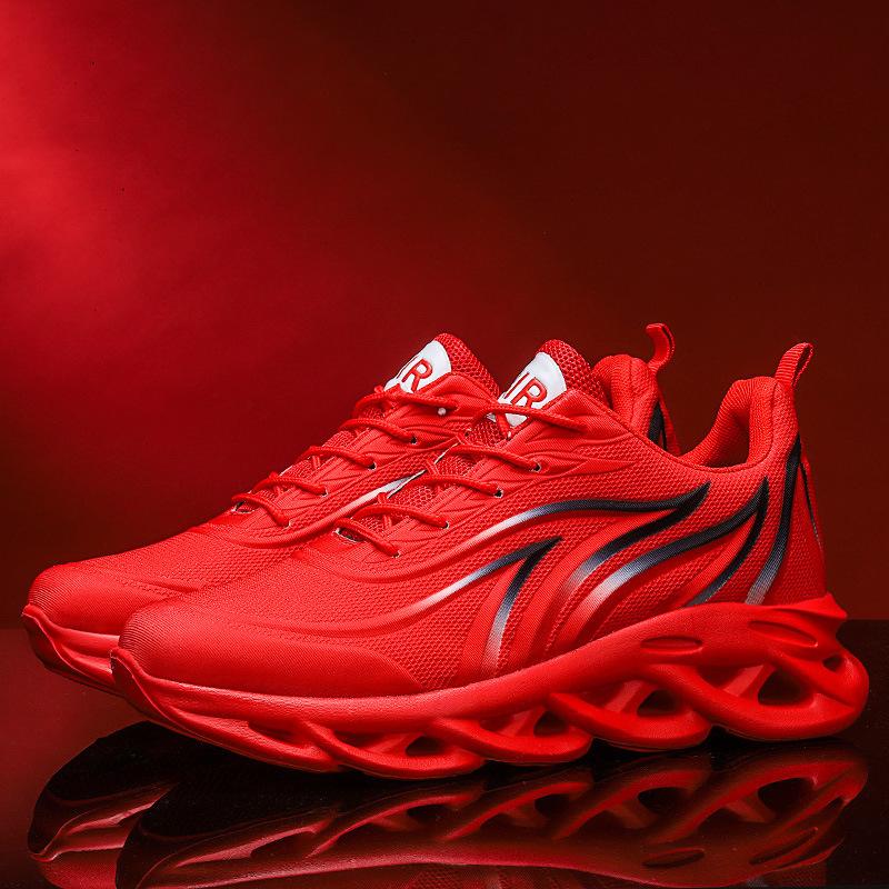 Fashion Men Sneakers Mesh Casual Shoes Lac-Up Mens Shoes Lightweight Vulcanize Shoes Walking Sneakers Zapatillas Men Shoe