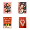 Vibrant Christmas Garden Flags With Cartoon Patterns Perfect For Festive Outdoor Dcor