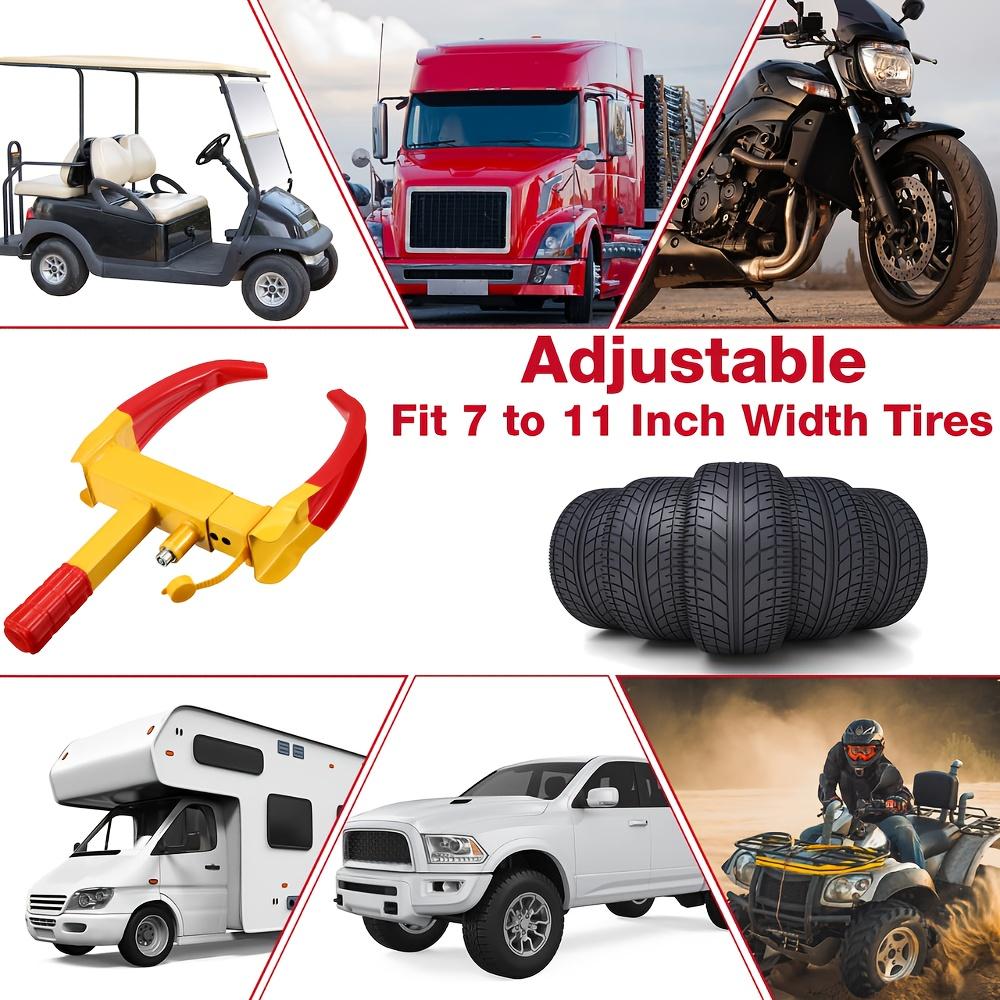 Heavy-Duty Steel Car Tire Lock Anti-Theft Security Device Enhanced Vehicle Protection