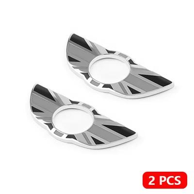 Car Auto Accessories For BMW Mini R60 Countryman Door Pin Lock Wing Emblem Badge Stickers For Mini Cooper Countryman R60 R61 Acc