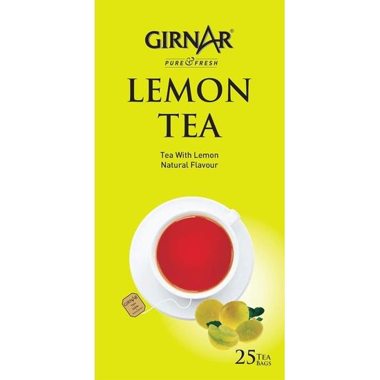 Girnar Zitrone Schwarztee (25 Teebeutel)