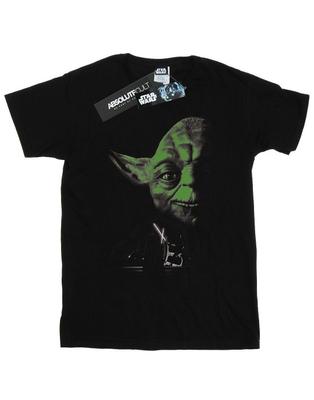 Boys Yoda Green Face T-Shirt