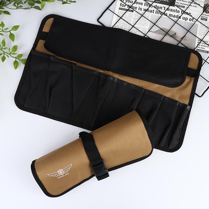 Storage Bag Toolkit Oxford Cloth Roll Portable Pouch Bag Wrench Tool Foldable Spanner Hammer Camping Pocket Tool