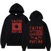 Faith in Future Journey Popular hooded sweatshirts for Men and Women Fashionable Casual Clothing Hip-hop Harajuku oversized