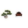 Artificial Bonsai Tree Greenery Collection Faux Plant Pot Table Centerpieces Miniature Sofa Couch
