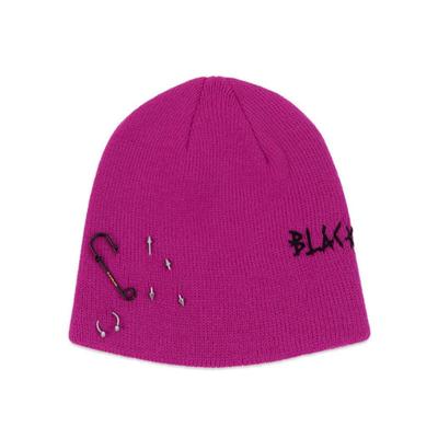BLACKBLOND BBD Embroth Logo Piercing Mütze (Magenta)