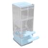 Automatic Bird Feeder Anti Spill 400ml Plastic Hanging Bird Cage Feeder for Parakeets Lovebirds