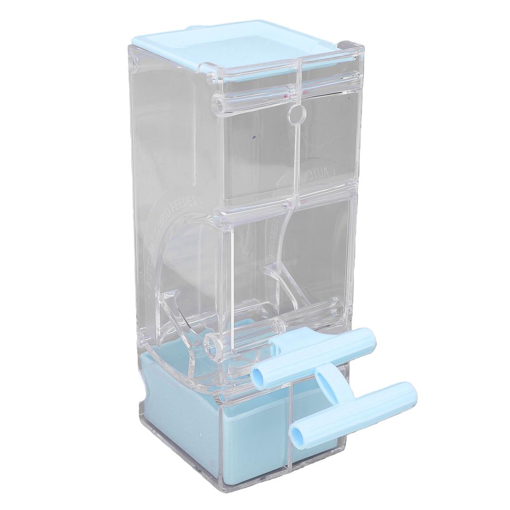 Automatic Bird Feeder Anti Spill 400ml Plastic Hanging Bird Cage Feeder for Parakeets Lovebirds