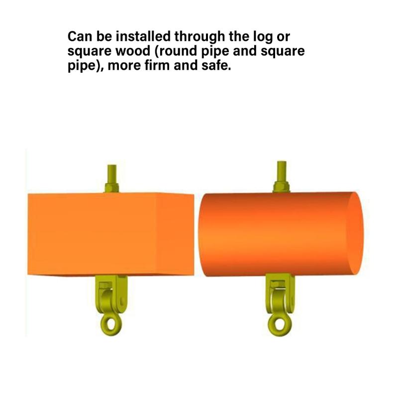 Heavy Duty Bearing Swing Hanger Stainless Steels Hammock Swing Hanger Carabiner Hook for Hammock Punching Bags