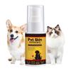 50ml Pet Moisturizing Spray Dog Skin Soothing Spray Itch Relief Conditioner Coat Shine Shampoo For Cat Wound Freshening Grooming