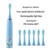 Popular Kids' Electric Toothbrush with Soft Bristles - Cartoon Design