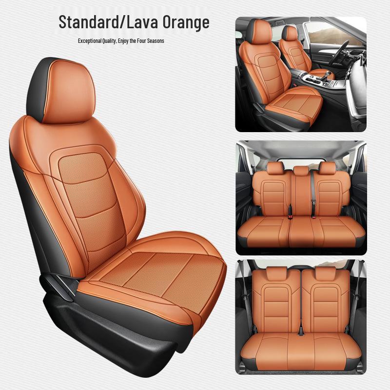 Jetour X70 7-Seater Full Leather Car Seat Cushion - All-Season, Universal Fit