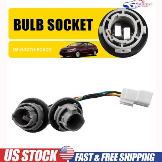 OEM For Kia 2017-2018 Forte Socket & Wire Tail Light Wiring Harness 92470-B0600