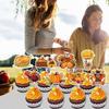 Thanksgiving Honeycomb Table Centerpiece Decoration, Made of Paper, Perfect for Fall Celebrations