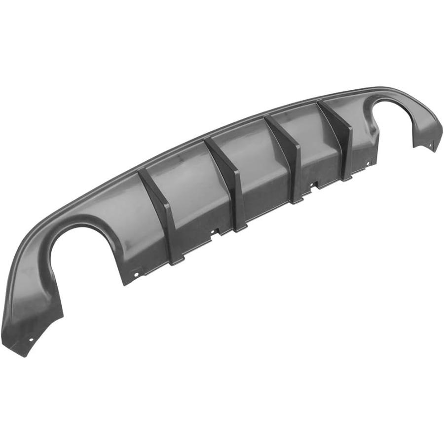 Rear Diffuser Compatible with 20152025 Dodge Charger SRT V3 Style Unpainted Black PP Splitter Bumper Lip Spoiler for Enhanced A