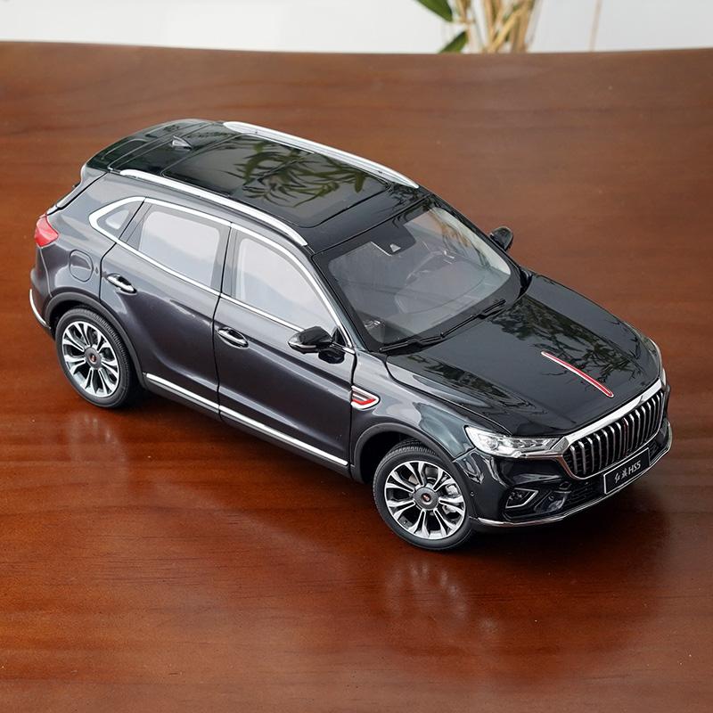 1/18 HONGQI HS5 SUV Alloy Car Model Diecast Metal Off-road Vehicle Car Model High Simulation Collection Kids Toy Gift Decoration
