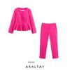 Araltay New Arrival Fashion Style Women's Linen Short Skirt Suit Outwear Pants 8491390 8503390